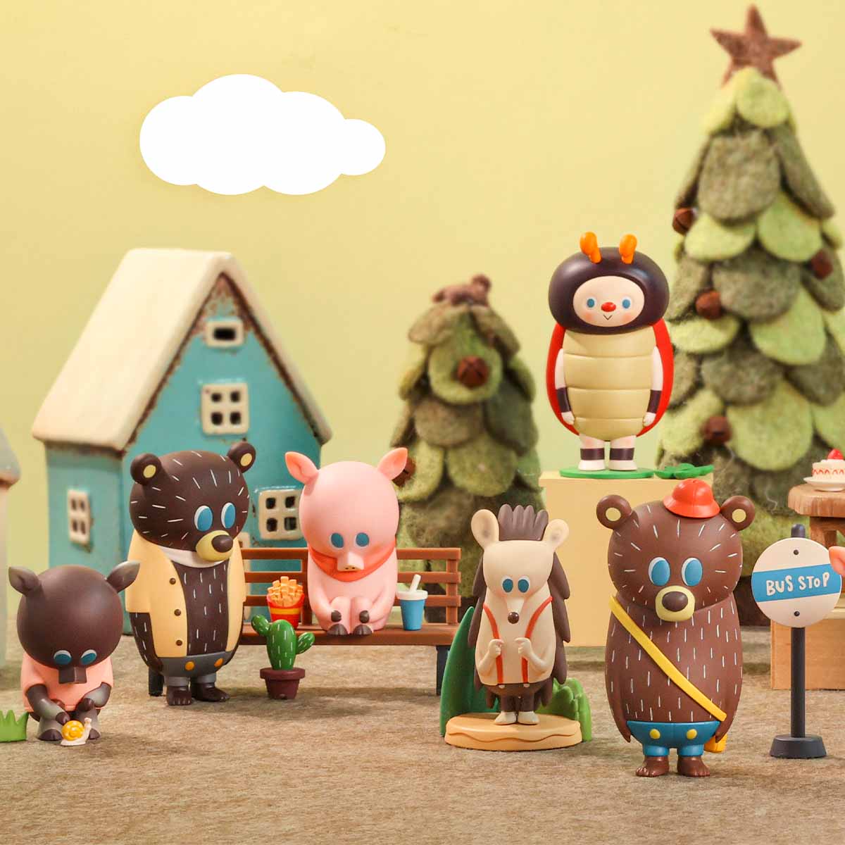 POP MART Green Cow Garden When One Was Little Series [1 Blind Box] - Fugitive Toys