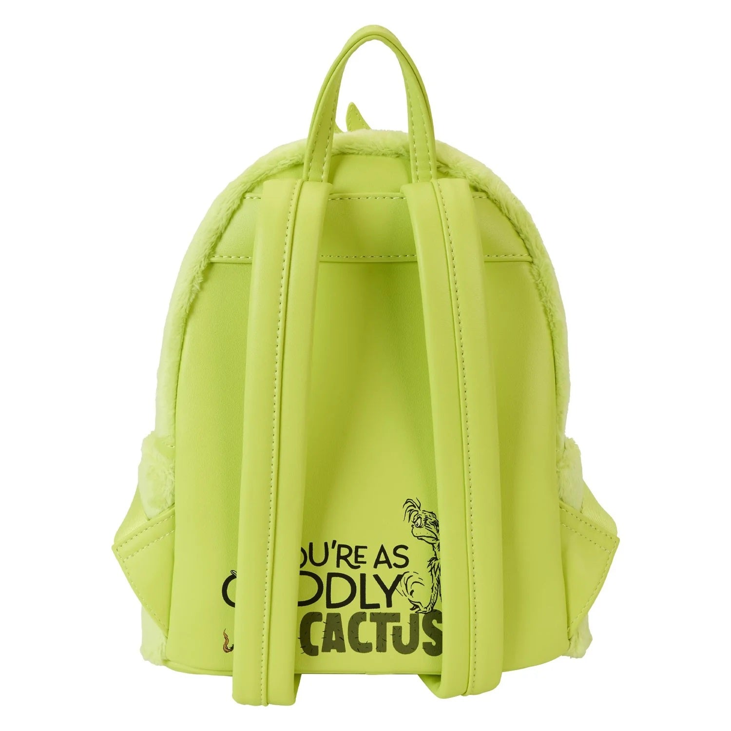 Loungefly x Dr. Seuss' How The Grinch Stole Christmas! Plush Cosplay Light Up Mini Backpack - Fugitive Toys