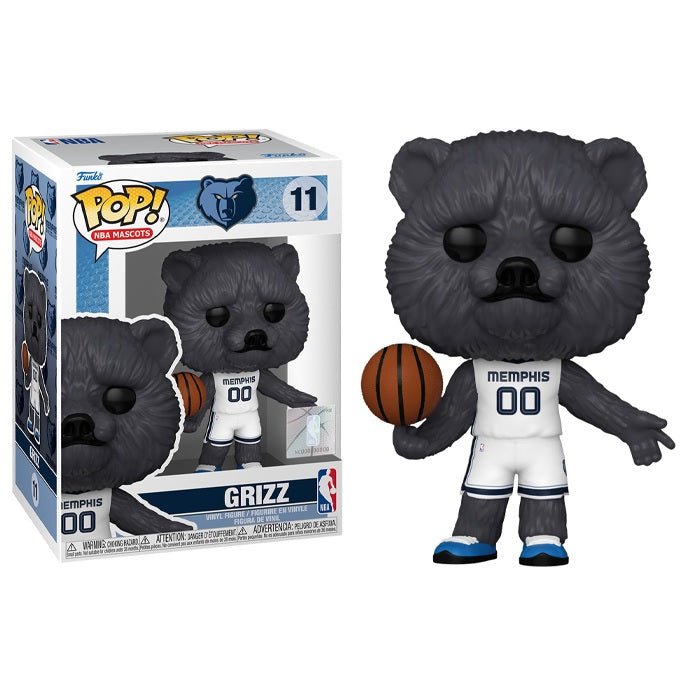 NBA Mascots Pop! Vinyl Figure Grizz [Memphis Grizzlies] [11] - Fugitive Toys