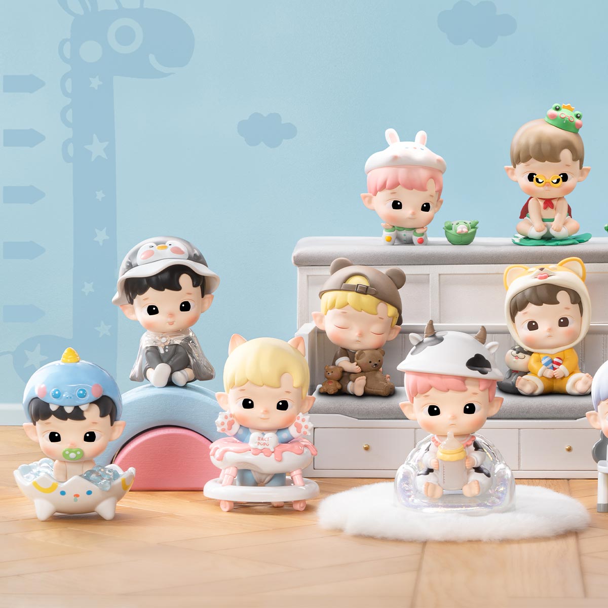 POP MART HACIPUPU The Growth Diary Series [1 Blind Box] - Fugitive Toys