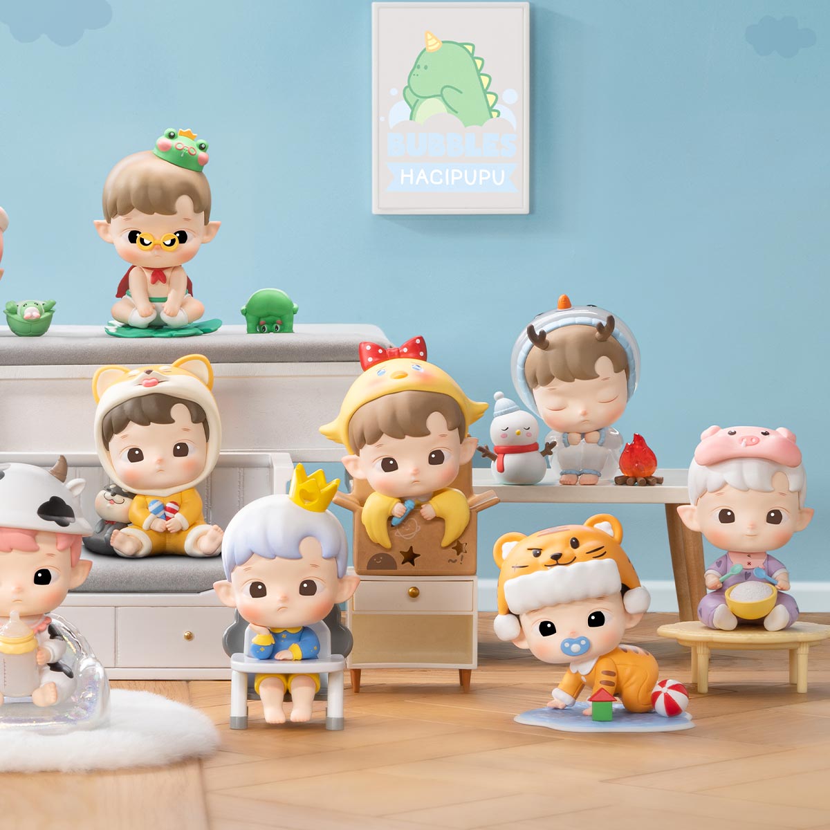 POP MART HACIPUPU The Growth Diary Series [1 Blind Box] - Fugitive Toys