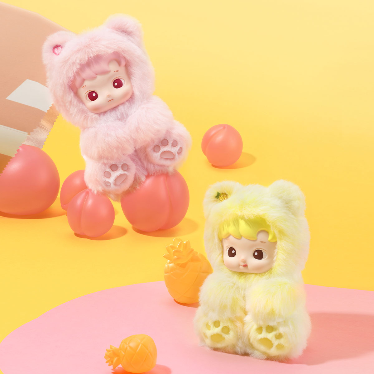 POP MART HACIPUPU Gummy Bear Series-Vinyl Plush Pendant [1 Sealed Case] - Fugitive Toys
