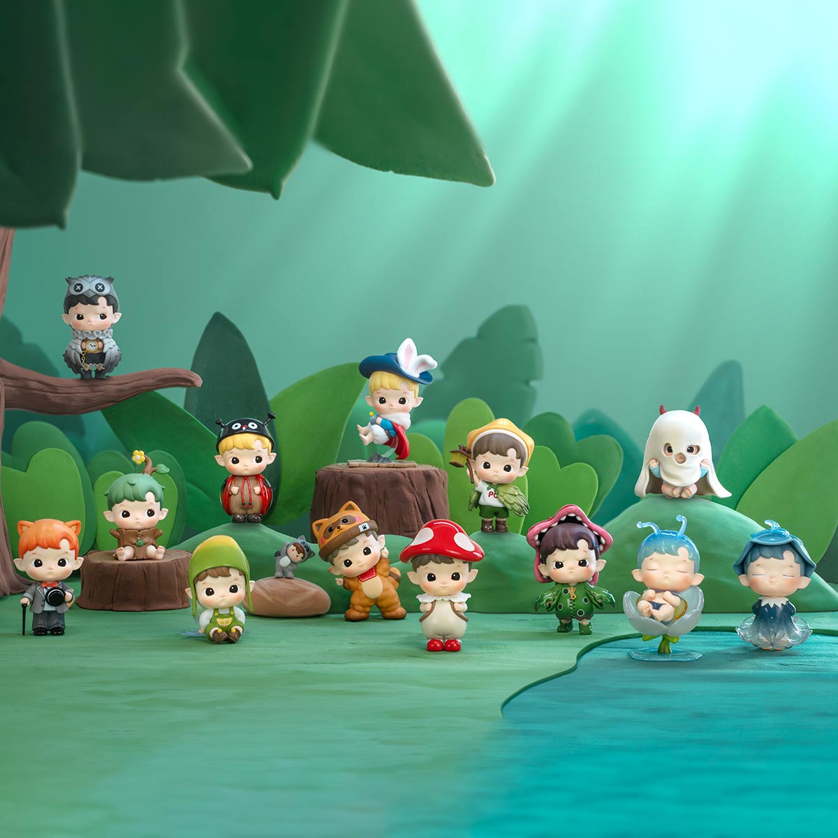 POP MART HACIPUPU Adventures In The Woods Series Figures [1 Blind Box] - Fugitive Toys