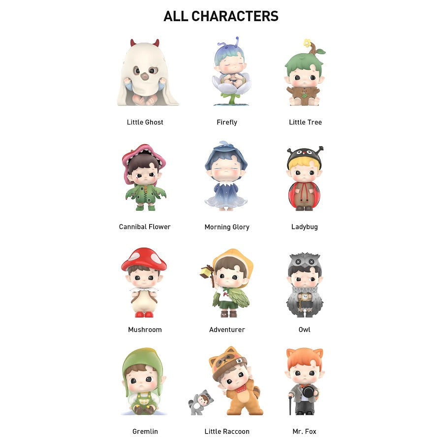 POP MART HACIPUPU Adventures In The Woods Series Figures [1 Sealed Case] - Fugitive Toys