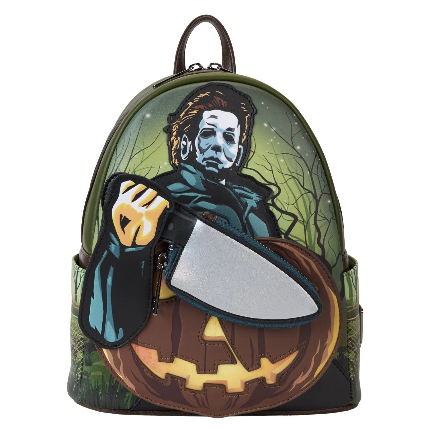 Loungefly x Halloween Michael Myers Mini Backpack With Knife Coin Pouch - Fugitive Toys