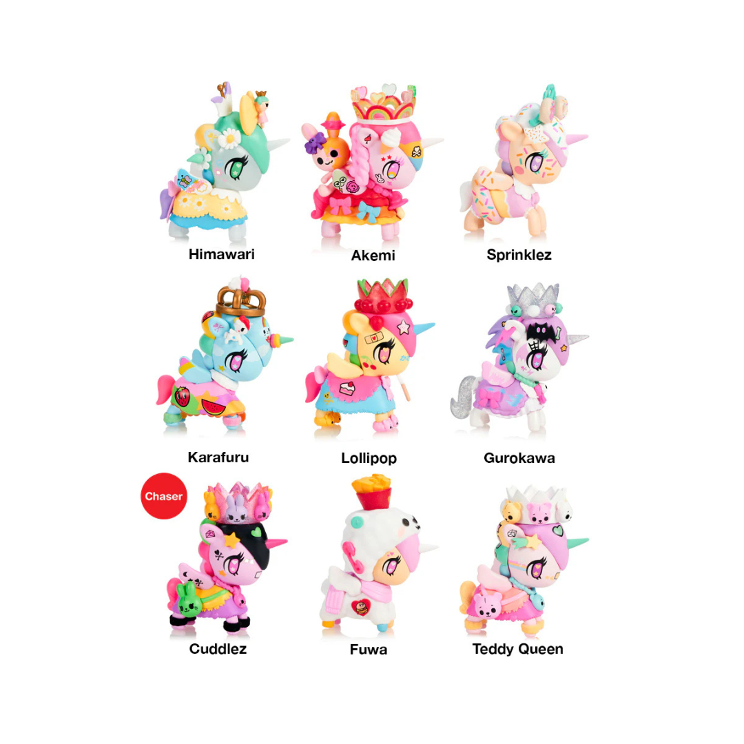 Tokidoki Harajuku Princess Unicorno: (1 Blind Box) - Fugitive Toys