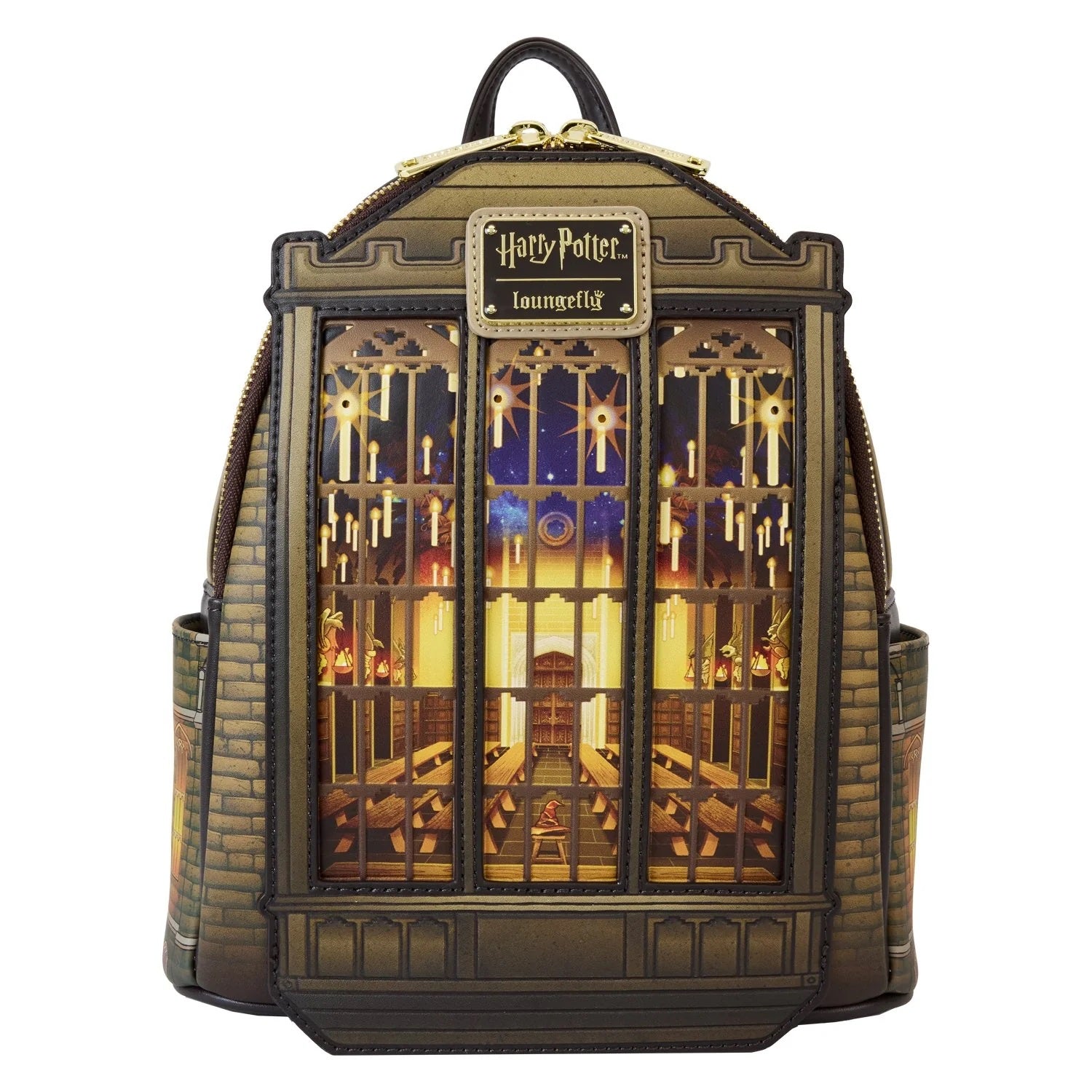 Loungefly x Harry Potter The Great Hall Light Up Mini Backpack - Fugitive Toys