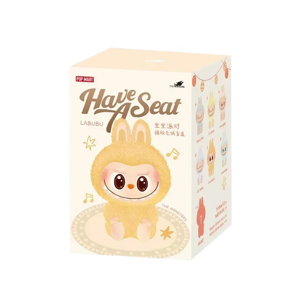 POP MART THE MONSTERS - Have a Seat Vinyl Plush [1 Blind Box] - Fugitive Toys