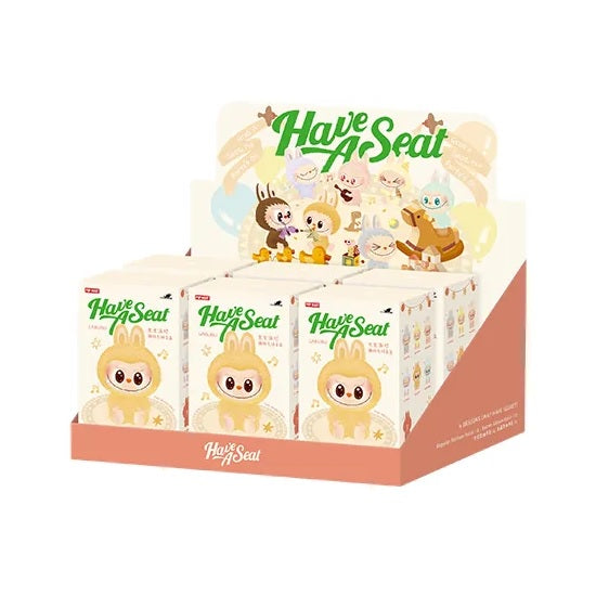 POP MART THE MONSTERS - Have a Seat Vinyl Plush [1 Blind Box] - Fugitive Toys