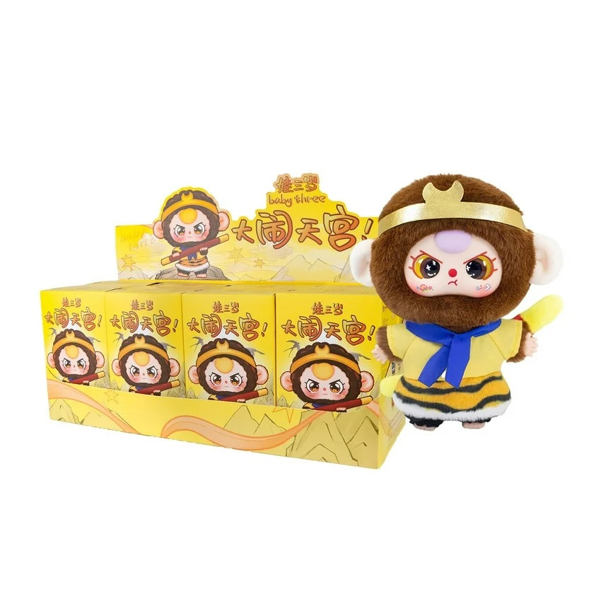 BABY THREE Havoc in Heaven Series Plush [1 Blind Box] - Fugitive Toys