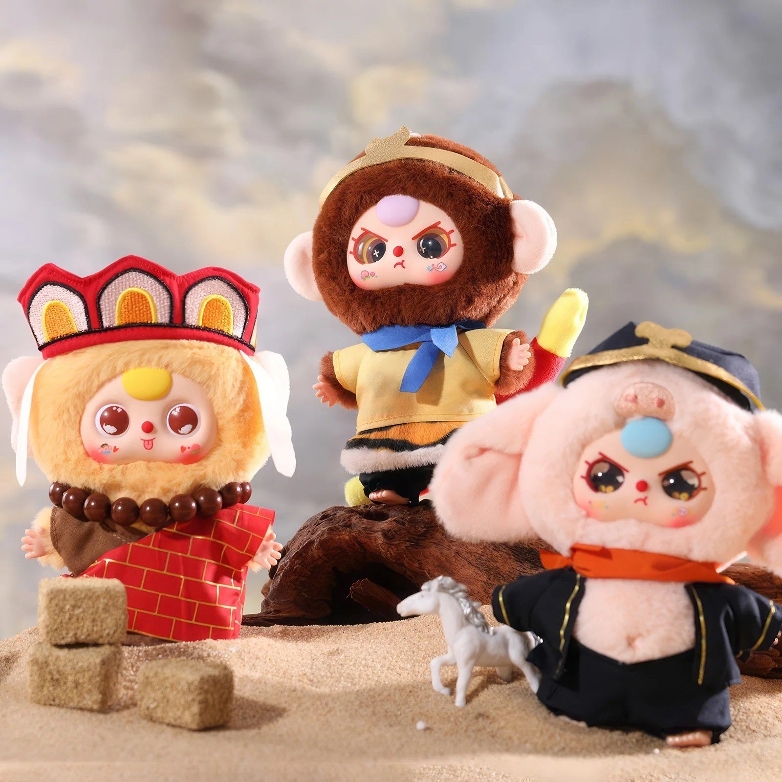 BABY THREE Havoc in Heaven Series Plush [1 Blind Box] - Fugitive Toys