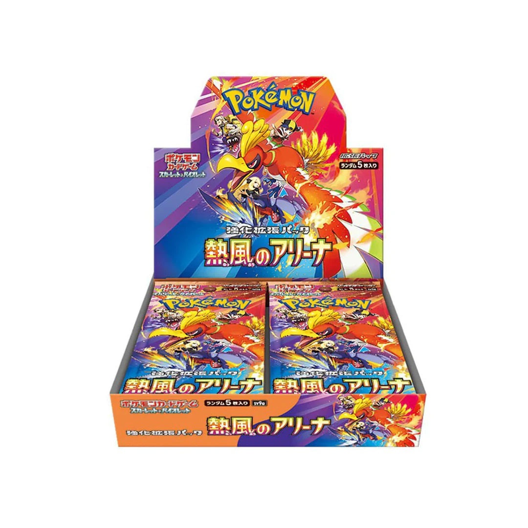 Pokemon TCG Scarlet & Violet Heat Wave Arena SV9A [Japanese] Booster Box - Fugitive Toys