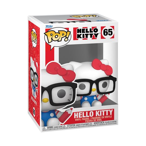 Sanrio Pop! Vinyl Figure Hello Kitty Nerd [65] - Fugitive Toys