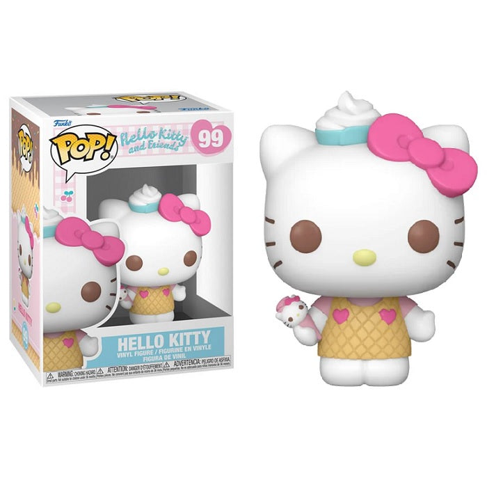 Hello Kitty and Friends Pop! Vinyl Figure Hello Kitty with Ice Cream [99] - Fugitive Toys