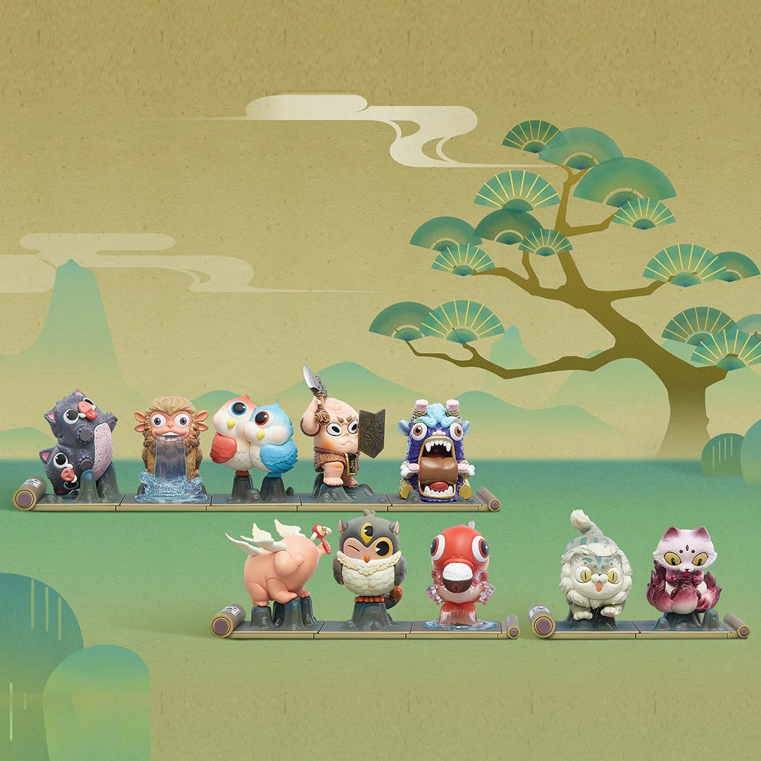 POP MART Shan Hai Jing Unfolding the Classics Series [1 Blind Box] - Fugitive Toys