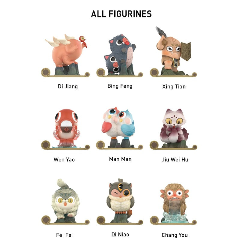 POP MART Shan Hai Jing Unfolding the Classics Series [1 Blind Box] - Fugitive Toys