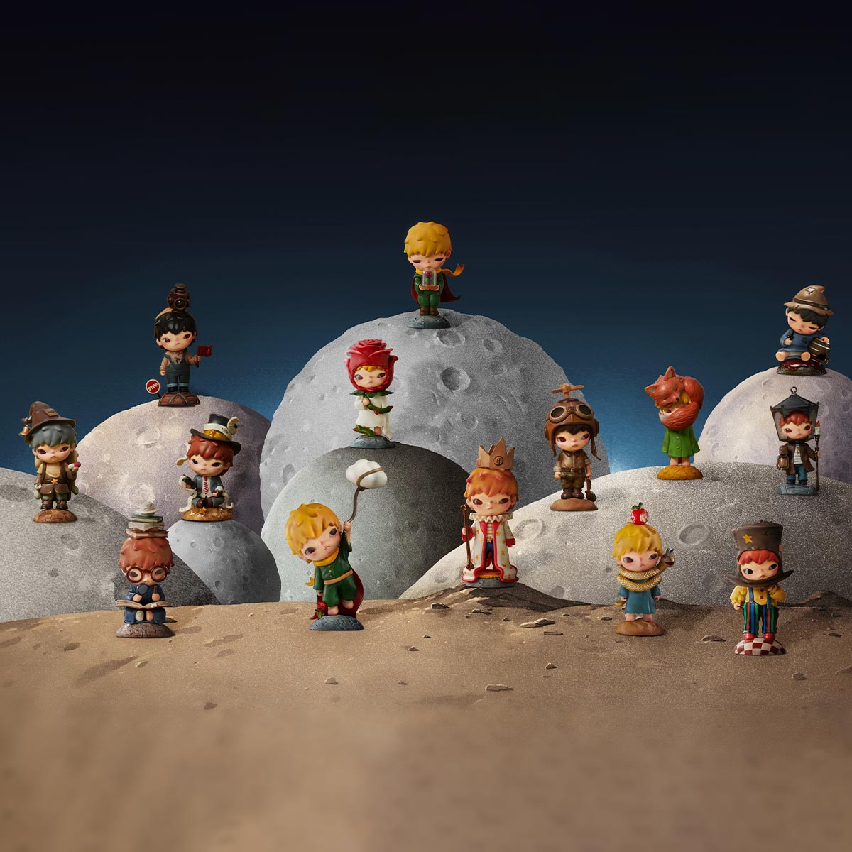 POP MART Hirono × Le Petit Prince Series Figures [1 Sealed Case] - Fugitive Toys