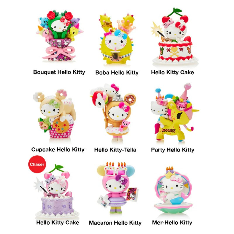 Tokidoki x Hello Kitty 50th Anniversary (Birthday): [1 Blind Box] - Fugitive Toys