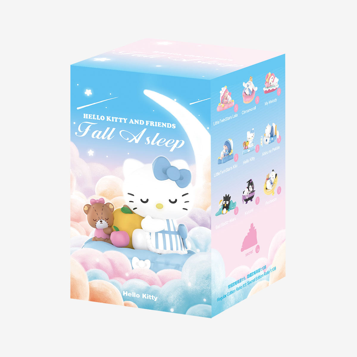 POP MART Hello Kitty and Friends Fall Asleep Series Figures [1 Sealed Case] - Fugitive Toys