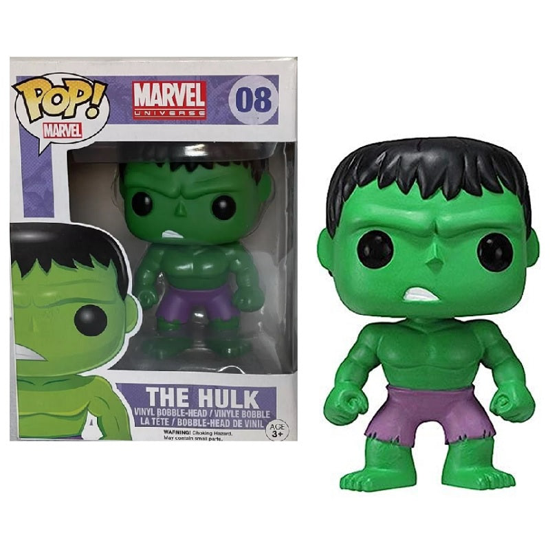 Marvel Pop! Vinyl Figure Hulk [Small Font Box] [08] - Fugitive Toys