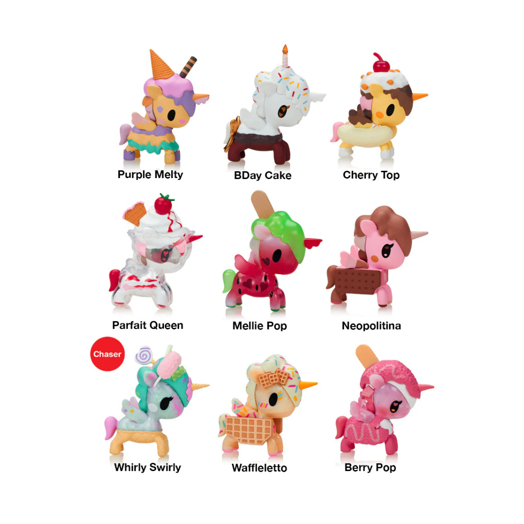 Tokidoki Ice Cream Shop Unicorno: (1 Blind Box) - Fugitive Toys