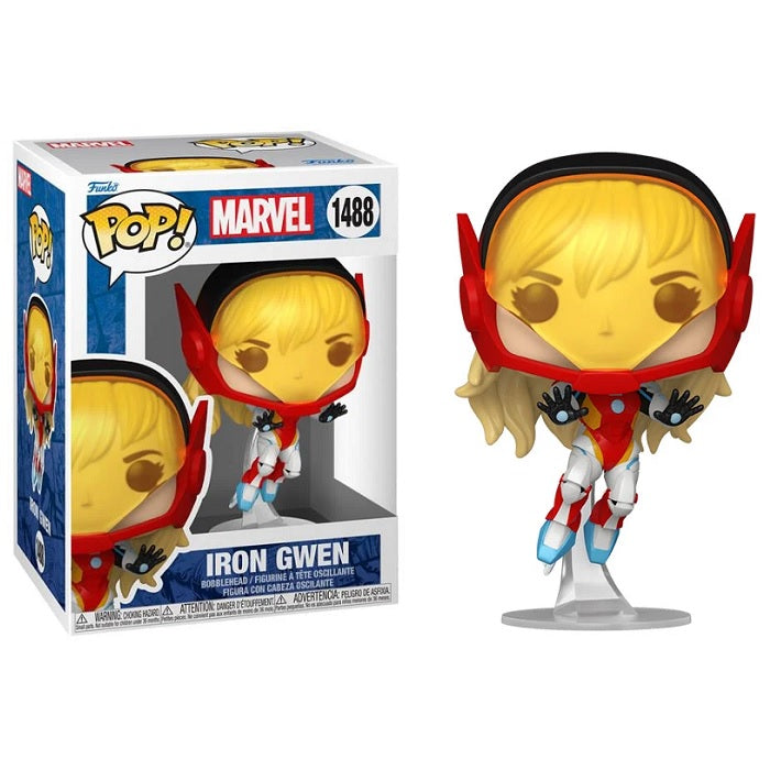 Marvel Spider-Gwen: Gwen-Verse Pop! Vinyl Figure Iron Gwen [1488] - Fugitive Toys