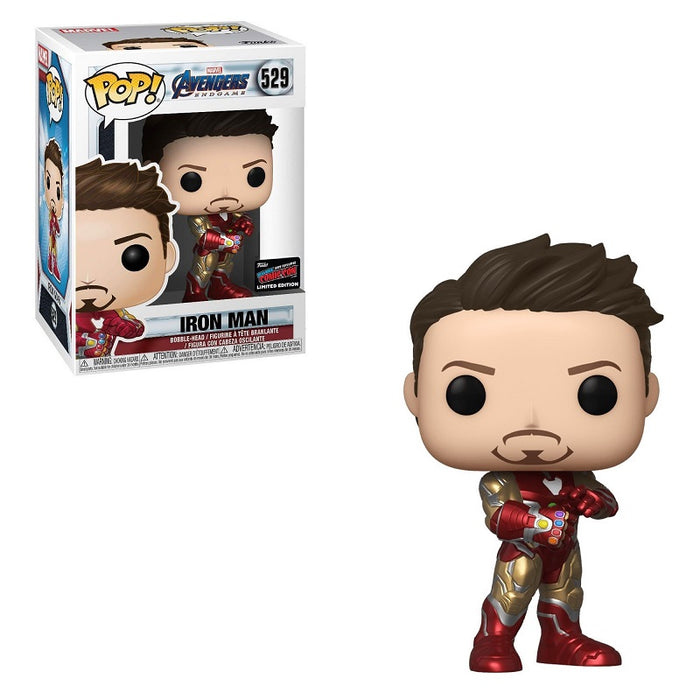 Avengers: Endgame Pop! Vinyl Figure Iron Man [Gauntlet] [NYCC 2019] [529] - Fugitive Toys