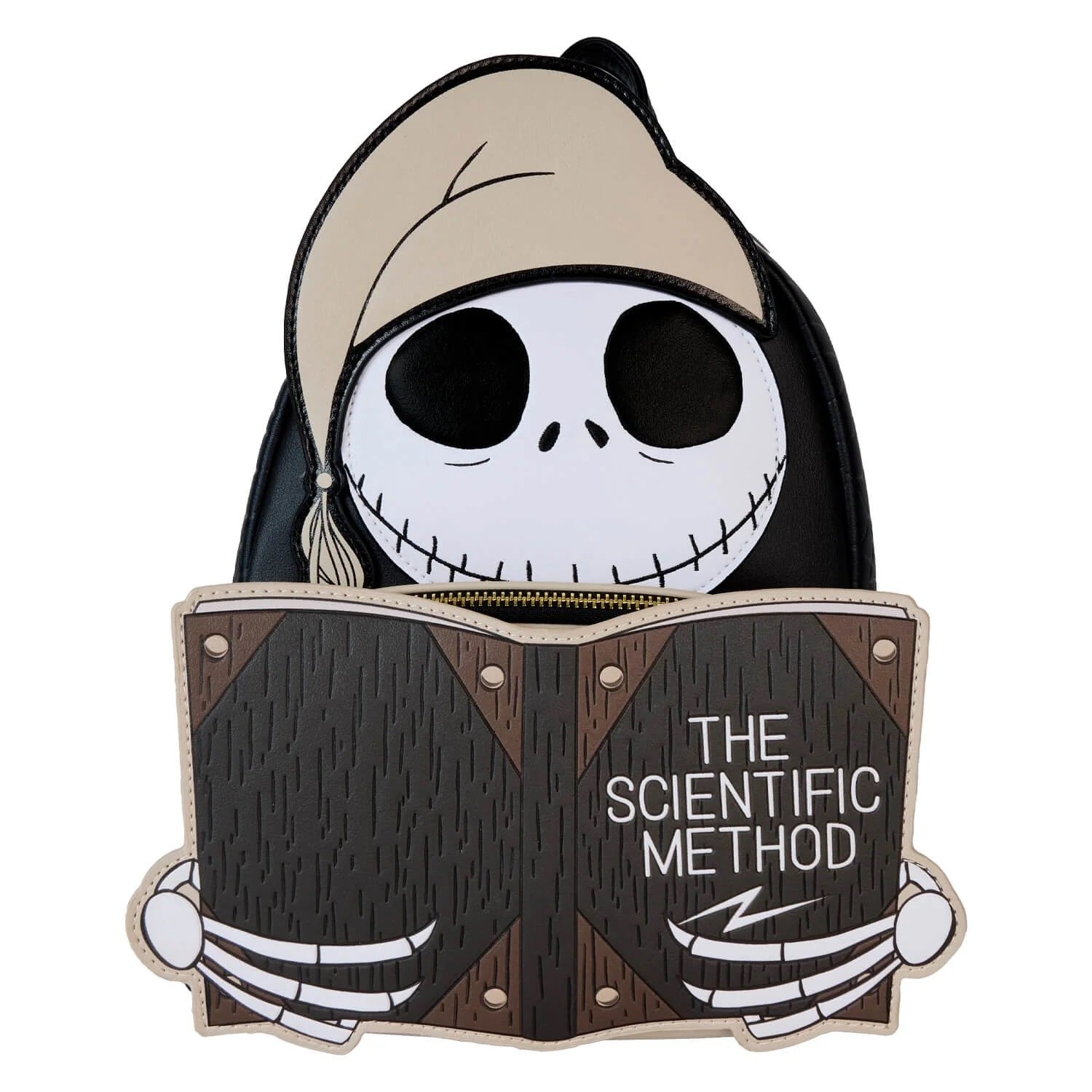 Loungefly x Disney Nightmare Before Christmas Bedtime Jack with Scientific Method Cosplay Mini Backpack - Fugitive Toys