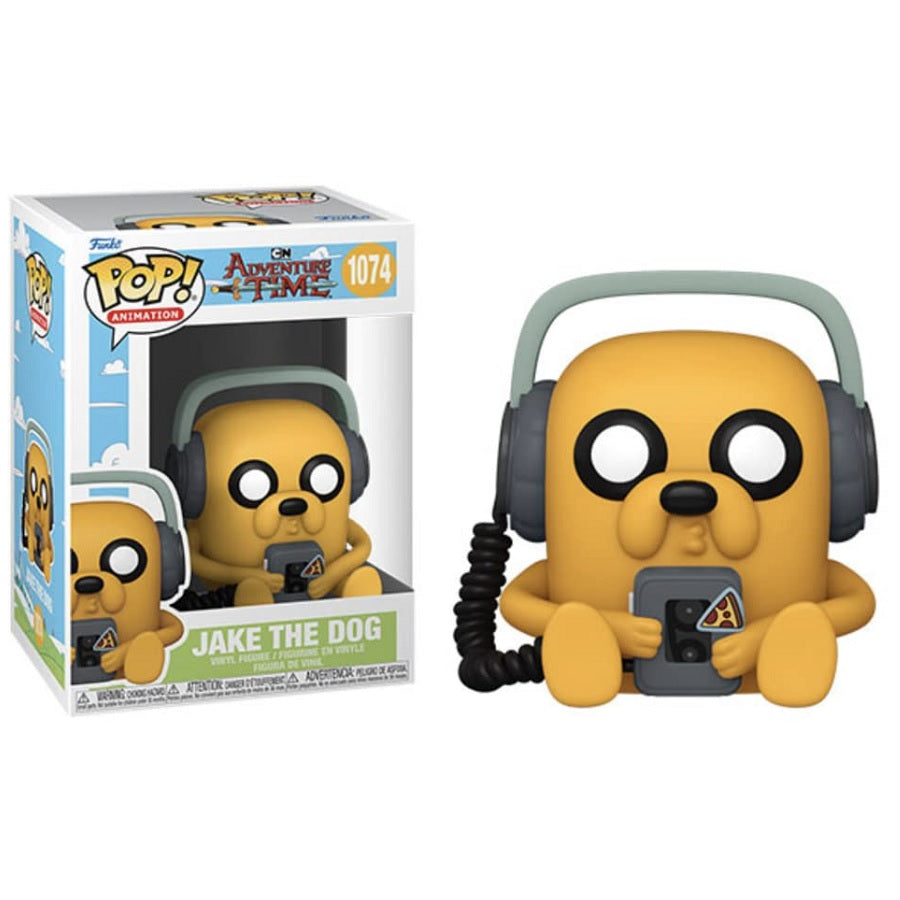 Adventure Time Pop! Vinyl Figure Jake with Player [1074] - Fugitive Toys