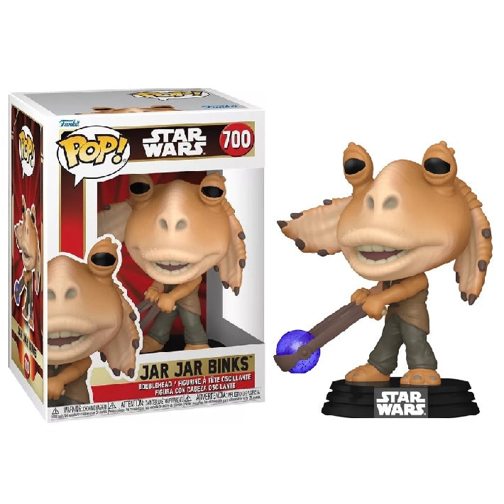 Star Wars Episode 1: The Phantom Menace Pop! Vinyl Figure Jar Jar Binks with Booma Balls [700] - Fugitive Toys