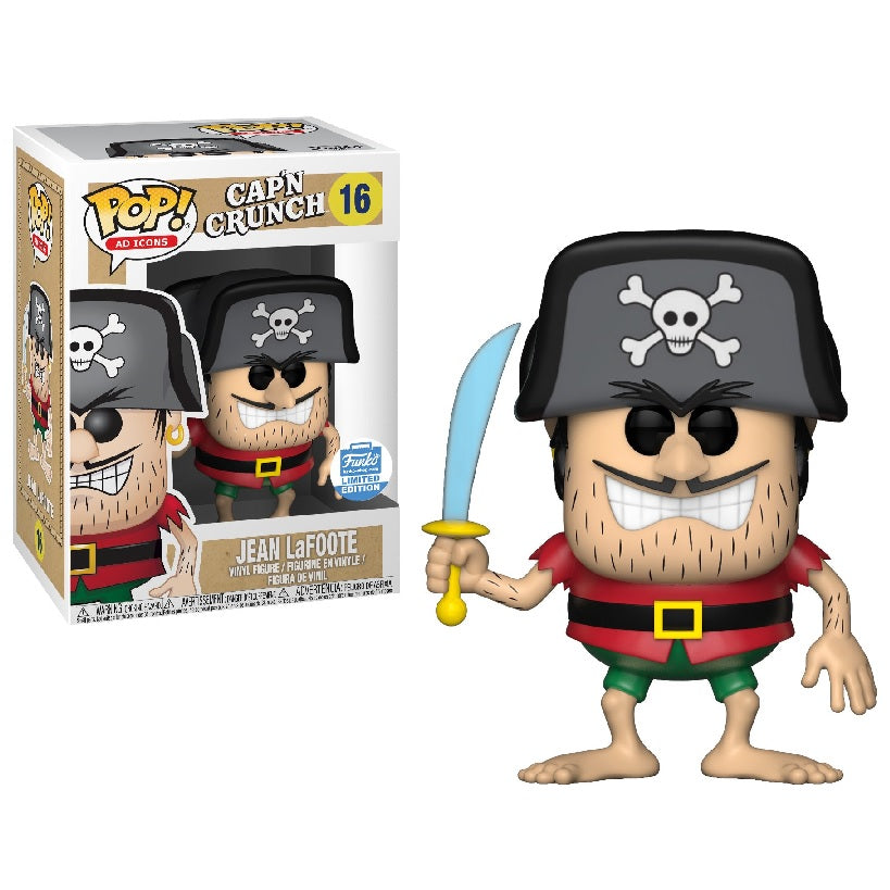 Ad Icons Pop! Vinyl Figure Jean LaFoote [Cap'n Crunch] [Funko-Shop] [16] - Fugitive Toys