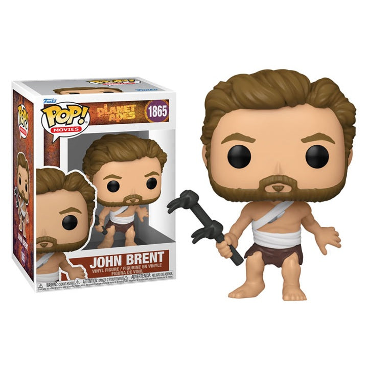 Planet of the Apes Pop! Vinyl Figure John Brent [1865] - Fugitive Toys