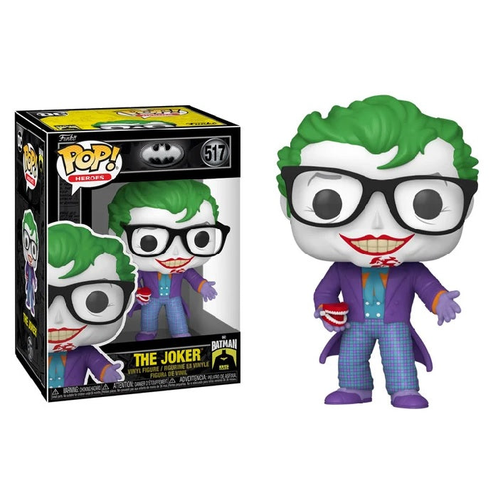 Batman 1989 35th Anniversary Pop! Vinyl Figure The Joker with Teeth [517] - Fugitive Toys