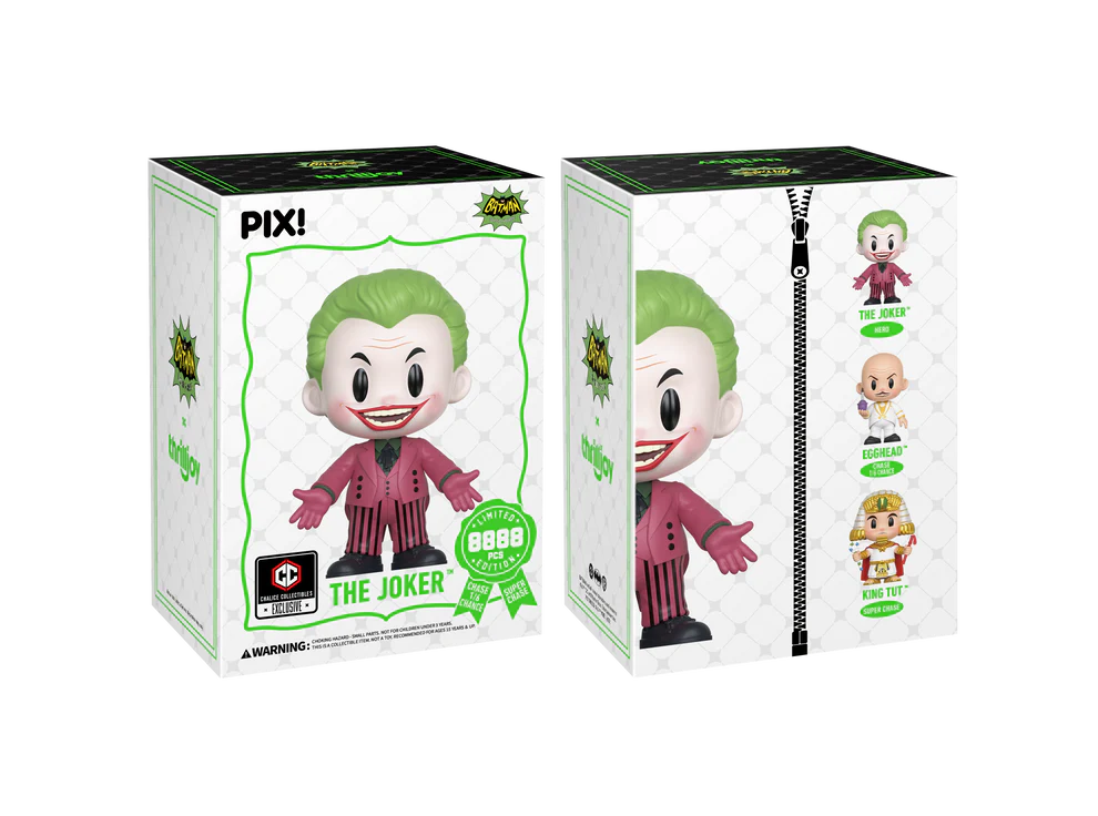 Thrilljoy PIX! The Joker [Batman 1966] [Chalice Collectibles] [LE8888] - Fugitive Toys