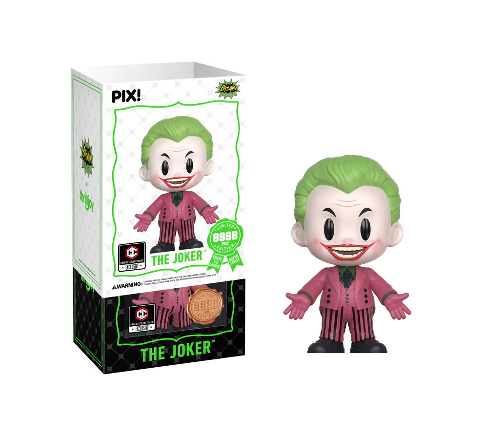 Thrilljoy PIX! The Joker [Batman 1966] [Chalice Collectibles] [LE8888] - Fugitive Toys
