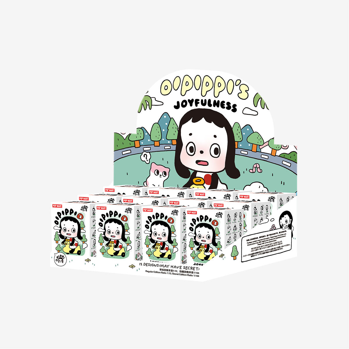POP MART OIPIPPI's Joyfulness Series Figures [1 Blind Box] - Fugitive Toys
