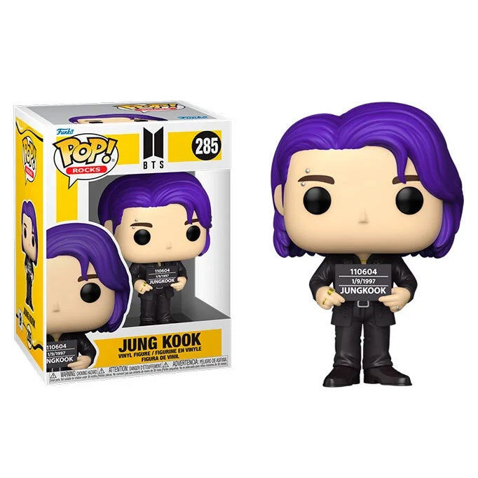 Rocks Pop! Vinyl Figure Jung Kook [BTS Butter] [285] - Fugitive Toys