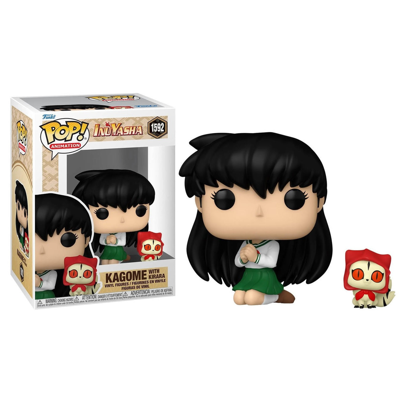 InuYasha Pop! Vinyl Figure Kagome with Kirara [1592] - Fugitive Toys