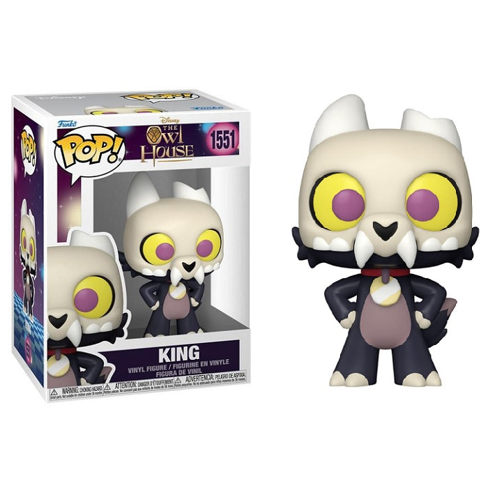 Disney The Owl House Pop! Vinyl Figure King [1551] - Fugitive Toys