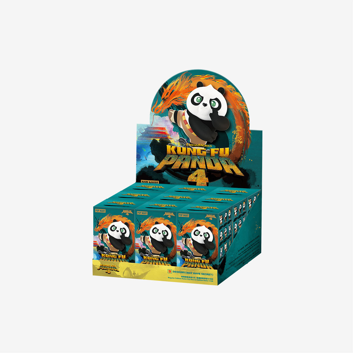 POP MART Universal Kung Fu Panda Series Figures [1 Blind Box] - Fugitive Toys