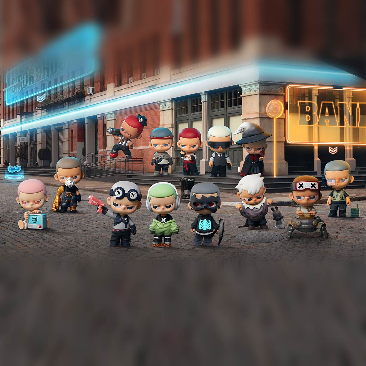 POP MART KUBO Select Your Character Series Figures [1 Blind Box] - Fugitive Toys