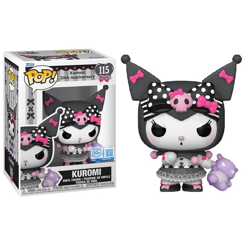 Hello Kitty and Friends Pop! Vinyl Figure Kuromi 20th Anniversary with Baku [Specialty Series] [115] - Fugitive Toys