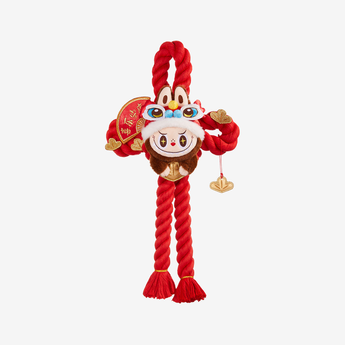 POP MART Wealthy Snake's New Year Celebration Series-LABUBU Plush Door Decoration - Fugitive Toys