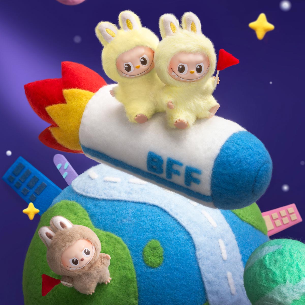 POP MART THE MONSTERS Labubu Pin for Love Series-Vinyl Plush Pendant (N-Z) [1 Sealed Case] - Fugitive Toys