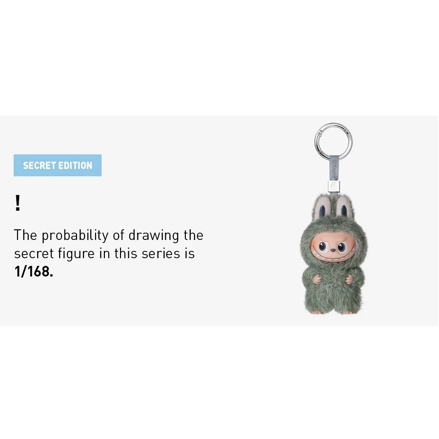 POP MART THE MONSTERS Labubu Pin for Love Series-Vinyl Plush Pendant (N-Z) [1 Sealed Case] - Fugitive Toys