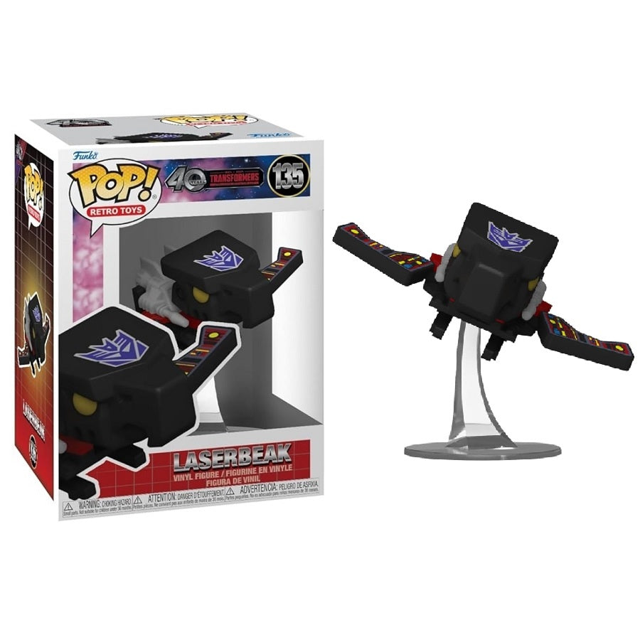 Transformers 40th Anniversary Pop! Vinyl Figure Laserbeak [135] - Fugitive Toys