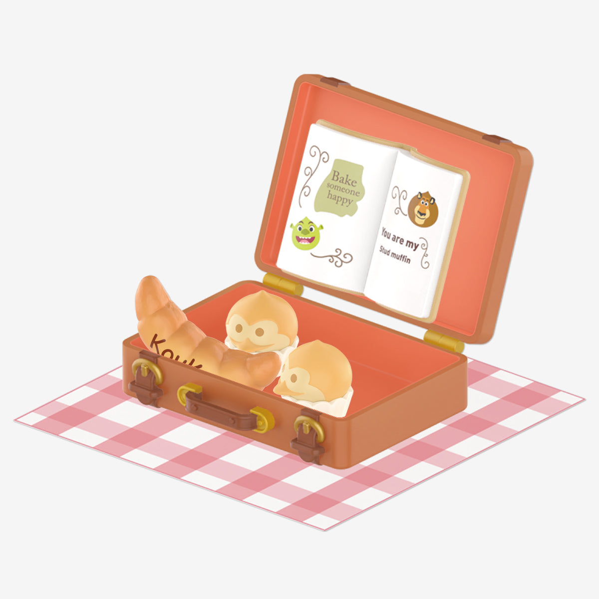 POP MART DreamWorks KouKou Leisurely Afternoon Tea Series Prop [1 Blind Box] - Fugitive Toys