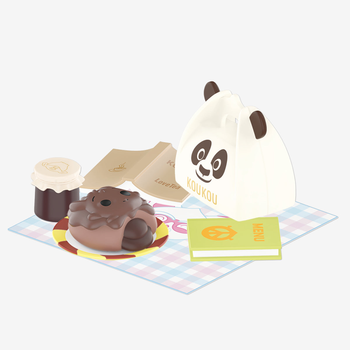 POP MART DreamWorks KouKou Leisurely Afternoon Tea Series Prop [1 Blind Box] - Fugitive Toys