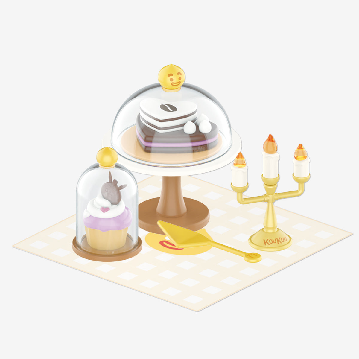 POP MART DreamWorks KouKou Leisurely Afternoon Tea Series Prop [1 Blind Box] - Fugitive Toys