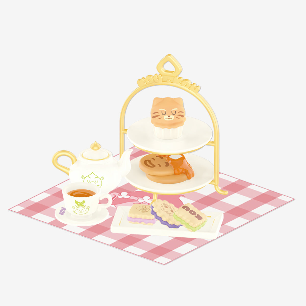 POP MART DreamWorks KouKou Leisurely Afternoon Tea Series Prop [1 Blind Box] - Fugitive Toys